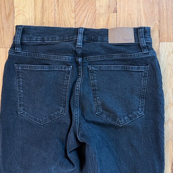 Madewell Women's Black Perfect Vintage Mid-Rise Vintage Denim Jean Size 27 - Picture 4 of 4